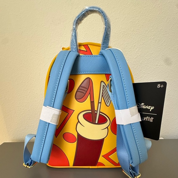 NWT Loungefly Disney Aladdin Genie Vacation Cosplay Mini Backpack - Picture 2 of 11